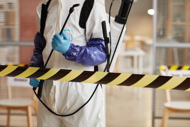 Professional Biohazard technician working in Sargent, GA